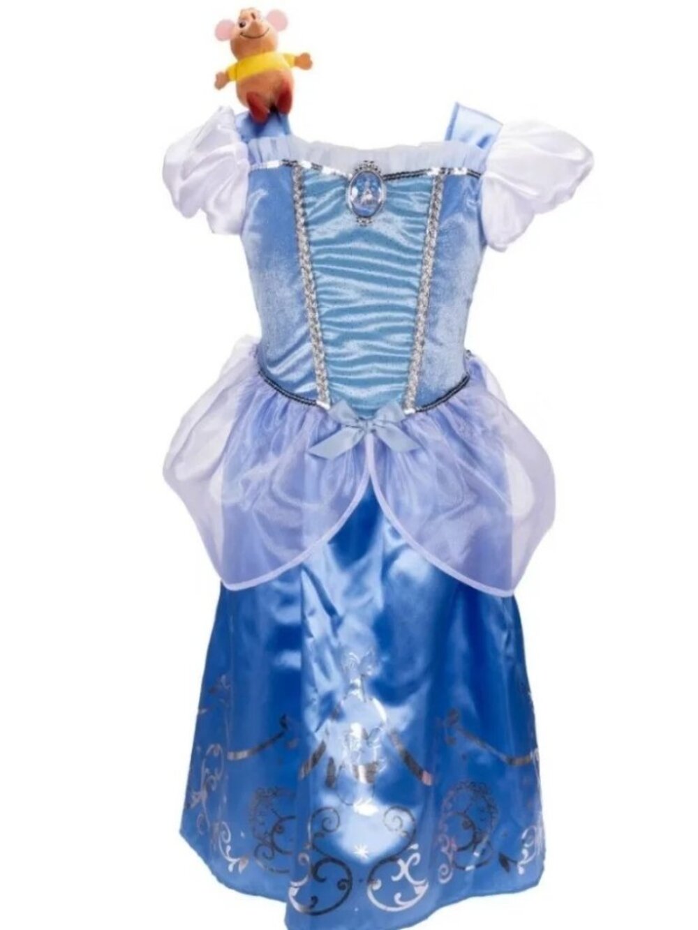 Disney Princess Majestic Cinderella Dress Size 4-6X Gus Plush NWT DR-1910